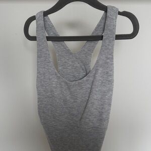 Joah Brown Gray Ribbed Tank Top Size XS